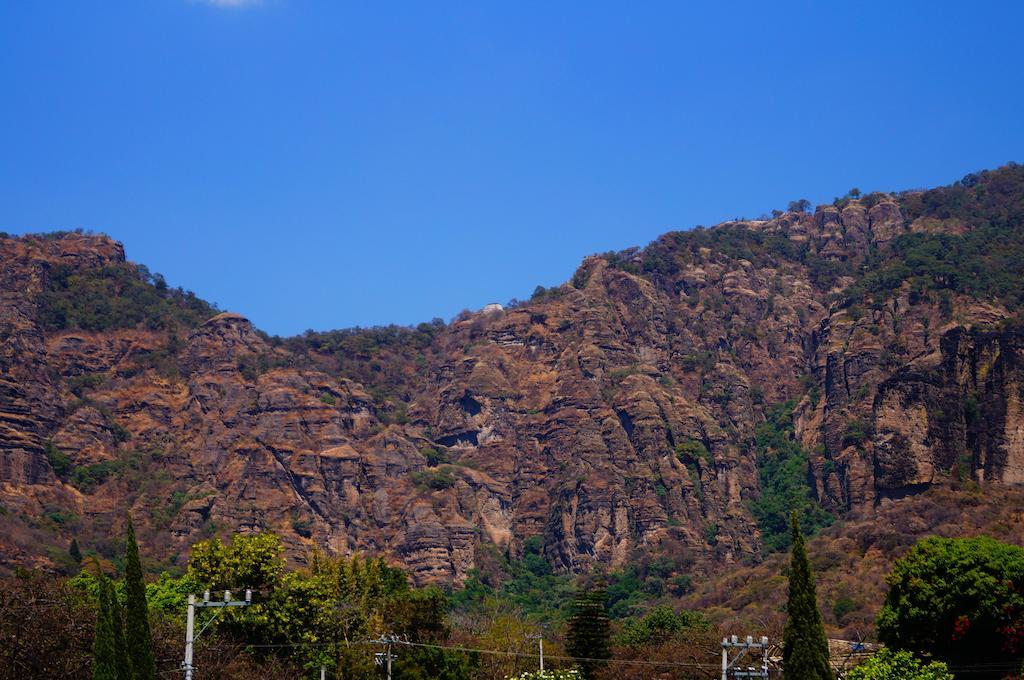 Hospedaje La Hoja Tepoztlán Buitenkant foto